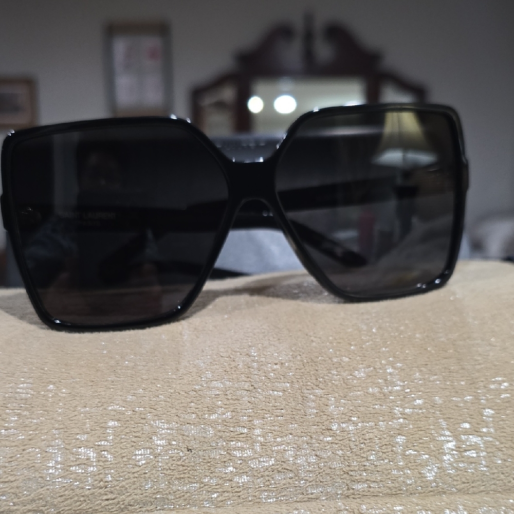 Saint Laurent Classy Sunglasses. NWT. Black